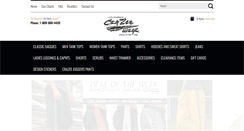 Desktop Screenshot of crazeewear.com